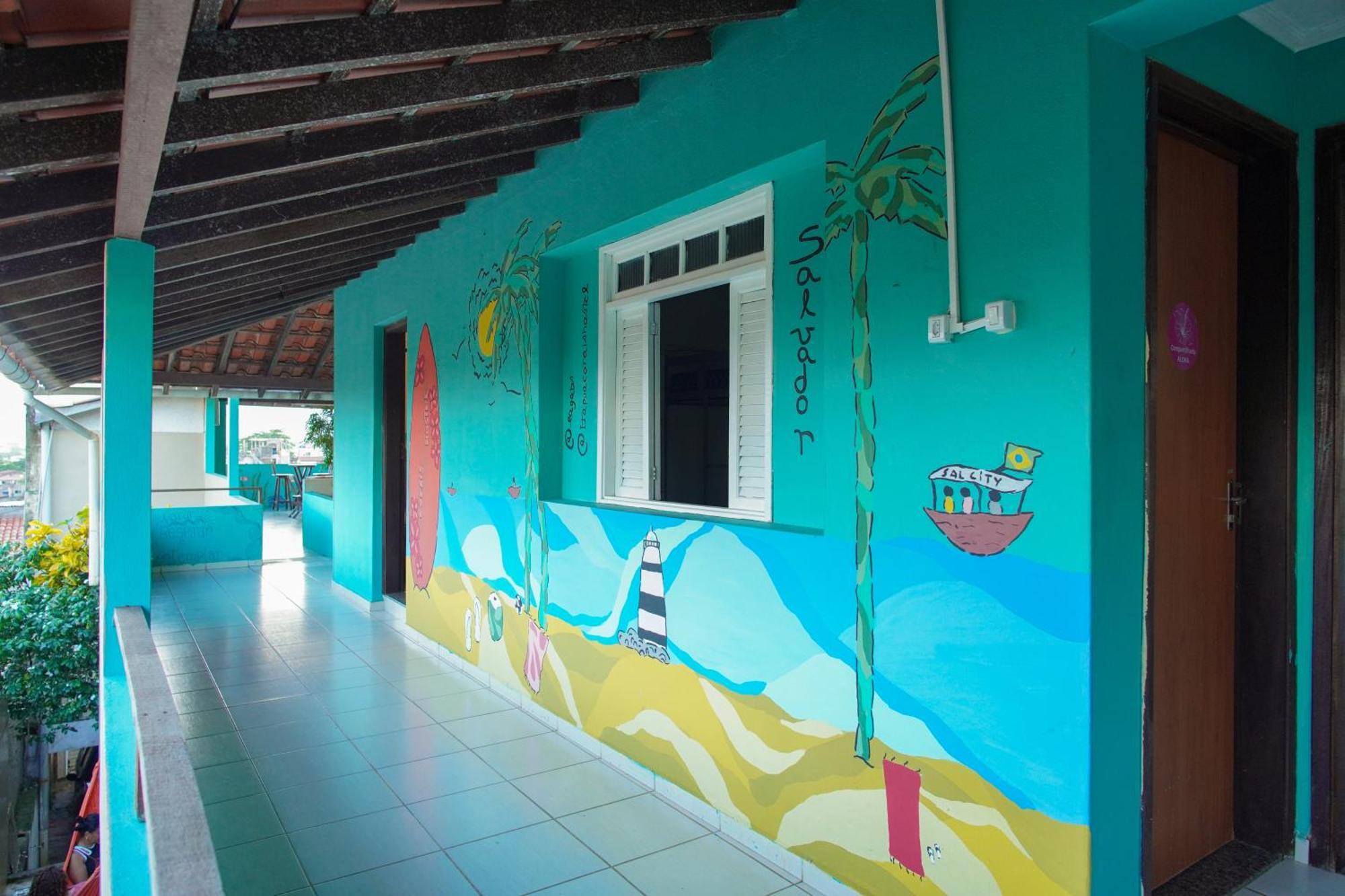 Corais Itapua Pousada Hostel E Studio 萨尔瓦多 外观 照片